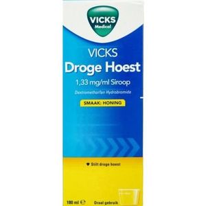 Vicks Droge hoest Siroop 180ml