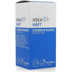 Heka Haft cohesieve elastische windel 12cmx4m 1 stuks