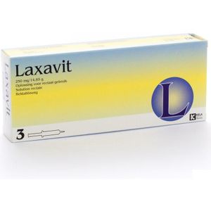 Laxavit lavement Vloeibaar 3 stuks