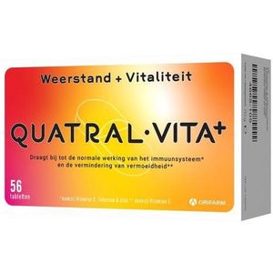Quatral Vita+ Tabletten 56 stuks