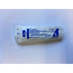 Terumo Luer Spuit zonder naald 5ml  10 stuks