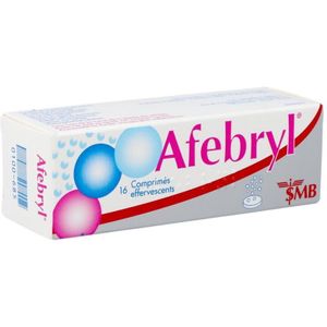 Afebryl Bruistabletten 16 stuks