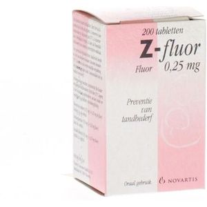 Z-fluor 0,25mg Tabletten 200 stuks