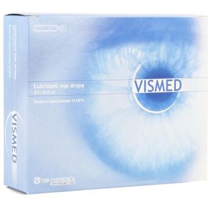 Vismed Bevochtigen Ogen 0,18% Fl 20 X 0,3ml