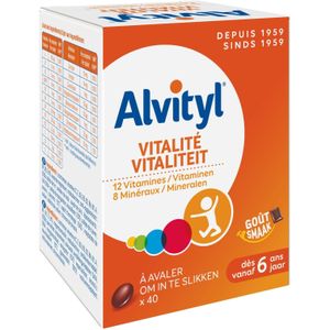 Alvityl Vitaliteit  Tabletten 40 stuks