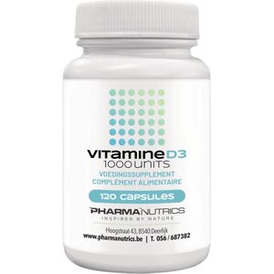 Pharmanutrics Vitamine D3 Softgel 120 stuks