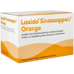 Laxido Sinaasappel Zakjes 50 stuks