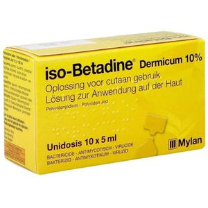 iso-Betadine® dermicum 10% unidose Flapullen 10x5ml