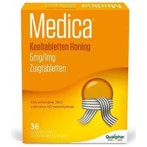 Medica Keeltabletten Honing Zuigtabletten 36 stuks
