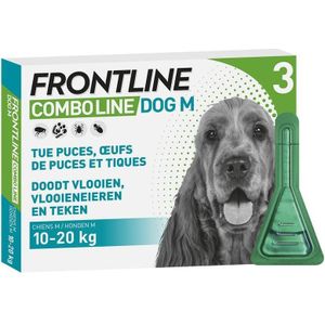 Frontline Combo Line Hond M 10-20kg Pipet 3 stuks