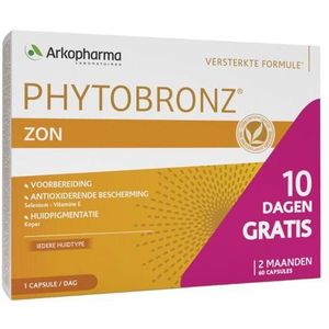 Arkopharma Phytobronz zon Promo Capsules 2x30 stuks