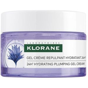 Klorane Gelaatsverzorging met Korenbloem en hyaluronzuur bio Gel-crème 50ml