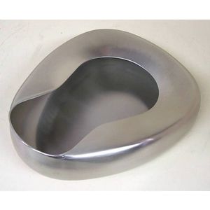 Bedpan inox 1 stuks