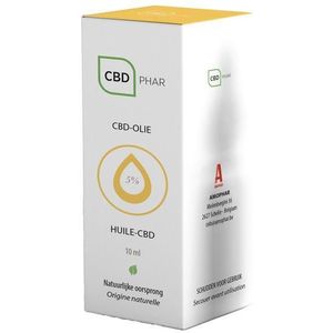 CBD-Phar CBD olie 5 Druppels 10ml