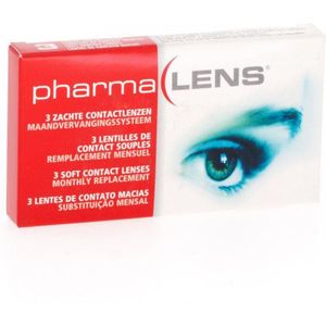Pharmalens maandlenzen dioptrie +3,00 3 stuks
