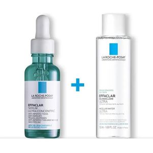 La Roche-Posay Effaclar serum + Micellair water Pakket 1 stuks