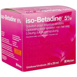 iso-Betadine® oogspoeling Unidosis 20x20ml