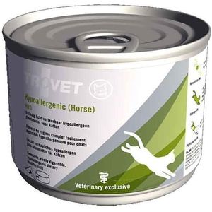 Trovet HRD Hypoallergenic met paard kat Blikje 12x200g