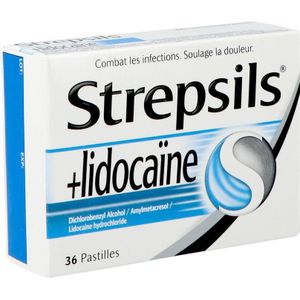 Strepsils + lidocaïne Zuigtabletten 36 stuks