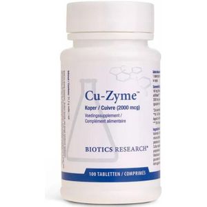 Biotics Cu-Zyme 2mg Tabletten 100 stuks