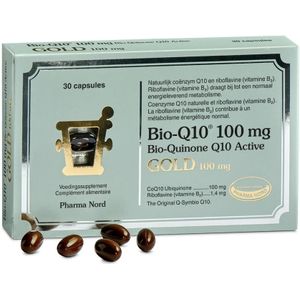 Pharma Nord Bio-Q10 Gold 100mg Capsules 30 stuks