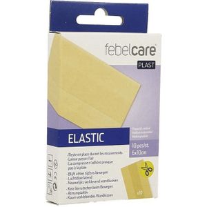 Febelcare Plast Elastic 6x10cm 10 stuks