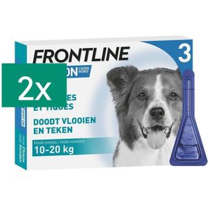 Frontline Spot-on Hond M 10-20kg Pipet 6x1,34ml