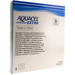 Aquacel Extra 10x10cm 3 stuks