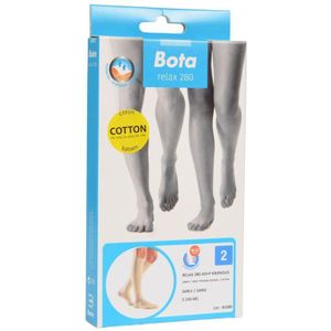 Bota Relax 280 katoenen kniekous beige T2 2 stuks