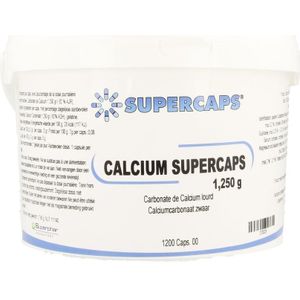 Supercaps Calciumcarbonaat 1,25g Capsules 1200 stuks