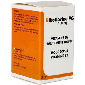 PharmaGenerix Riboflavine 400mg 30 stuks
