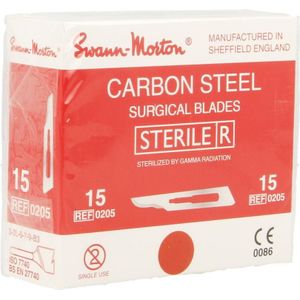 Wolf Mesjes Steriel N15 100 stuks