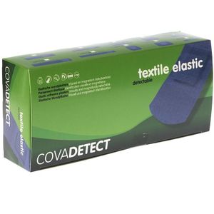 Covadetect detectiepleister in textiel 25mmx72mm 100 stuks