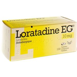 Loratadine EG 10mg Tabletten 100 stuks