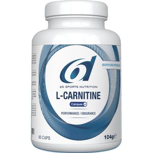 6D L-Carnitine Carnipure  Capsules 80 stuks