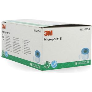 Micropore S 2,5cmx5m 12 stuks