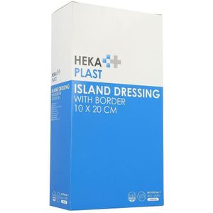 Heka - Plast Border - Eilandpleister - Steriel - 10x20 cm - 25 Stuks