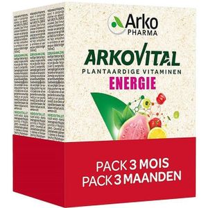 Arkovital Pure Energy Promo Tabletten 3x30 stuks