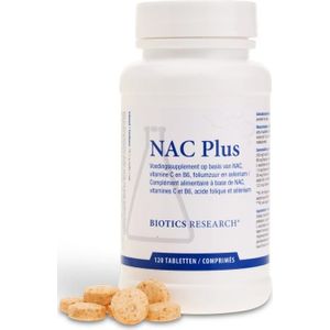 Biotics NAC Plus Tabletten 120 stuks