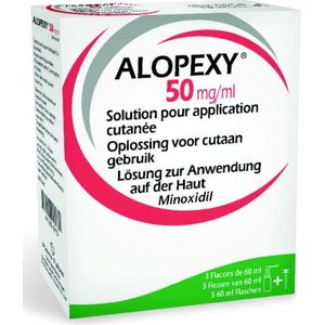 Alopexy 5% Oplossing 3x60ml
