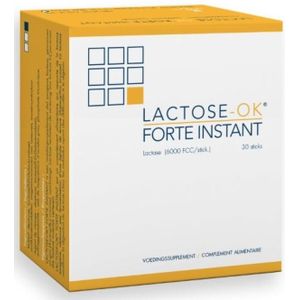 Lactose-OK Forte Instant - Voedingssupplement - 30 Zakjes