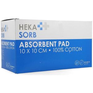 Heka - Sorb - Absorberend Verband - 10x10 cm - 50 Stuks