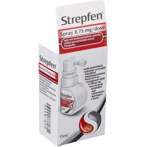 Strepfen 8,75mg/dosis Keelspray 15ml