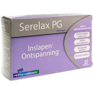 PharmaGenerix Serelax Capsules 40 stuks