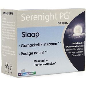 PharmaGenerix Serenight Slaap Capsules 30 stuks