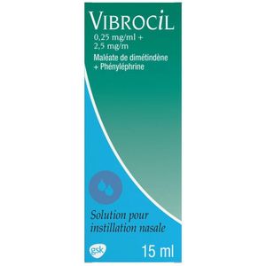 Vibrocil Neusdruppels 15ml