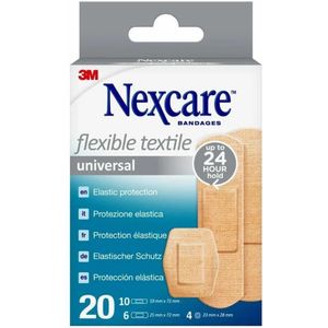 Nexcare Flexible Textile Universal Pleisterrol 1m x 6cm 1 stuks
