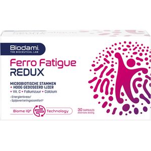 Biodami Ferro fatigue redux Capsules 30 stuks