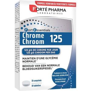 Forté Pharma Chroom 125 Tabletten 30 stuks