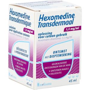 Hexomedine Transdermaal Oplossing 45ml